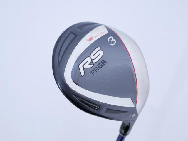 Fairway Wood : PRGR : หัวไม้ 3 PRGR RS (รุ่นปี 2019) Loft 15 ก้าน Mitsubishi Diamana Flex S (M-43)