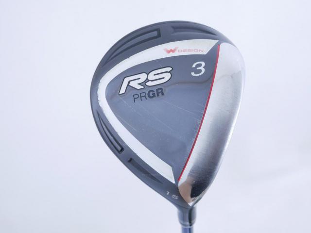 Fairway Wood : PRGR : หัวไม้ 3 PRGR RS (รุ่นปี 2019) Loft 15 ก้าน Mitsubishi Diamana Flex S (M-43)