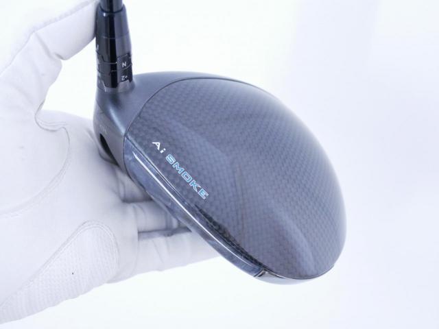 Driver : Callaway : ไดรเวอร์ Callaway Paradym Ai SMOKE Triple Diamond (รุ่นปี 2024 Low Spin สุดๆๆ) Loft 10.5 (ปรับได้) ก้าน Mitsubishi TENSEI 60 Flex S