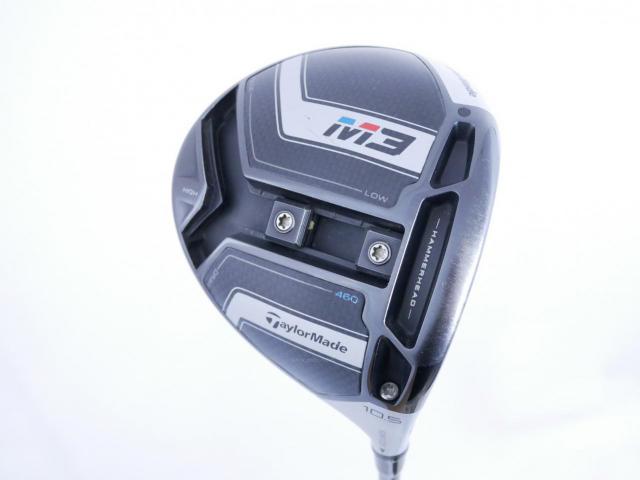 Driver : Taylormade : ไดรเวอร์ Taylormade M3 460 (ปี 2018) Loft 10.5 ก้าน Mitsubishi KUROKAGE XD50 Flex S