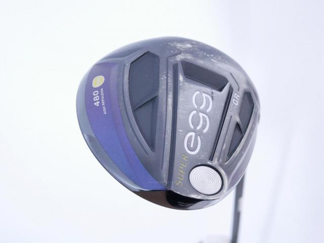 Driver : PRGR : ไดรเวอร์ PRGR Super EGG 480cc. (ปี 2021 หน้าเด้งเกินกฏ ตีไกลมาก) Loft 10.5 Flex SR (M-40)
