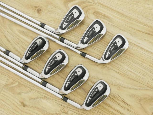Iron set : Tsuruya : ชุดเหล็ก Tsuruya ES-X (ตีง่าย) มีเหล็ก 5-Pw,Sw (7 ชิ้น) ก้านเหล็ก NS Pro 950 Flex R