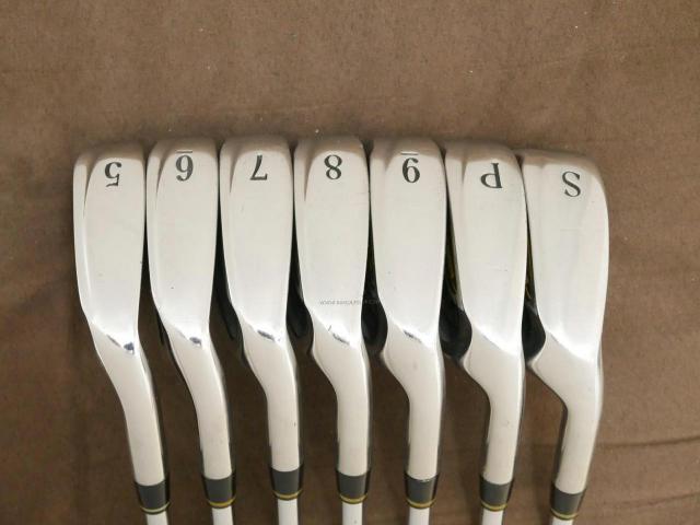 Iron set : Tsuruya : ชุดเหล็ก Tsuruya ES-X (ตีง่าย) มีเหล็ก 5-Pw,Sw (7 ชิ้น) ก้านเหล็ก NS Pro 950 Flex R