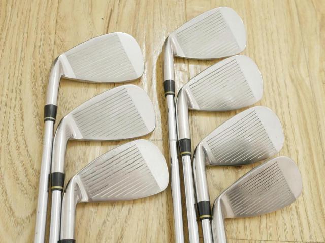 Iron set : Tsuruya : ชุดเหล็ก Tsuruya ES-X (ตีง่าย) มีเหล็ก 5-Pw,Sw (7 ชิ้น) ก้านเหล็ก NS Pro 950 Flex R