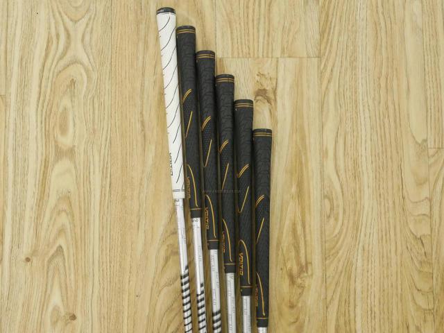 Iron set : Katana : ชุดเหล็กกระเทย Katana Voltio III G Series Hi (ตีง่าย ไกลมาก) มีเหล็ก 7-Pw,Aw,Sw (6 ชิ้น ระยะเทียบเท่า เหล็ก 6-Pw,Sw) ก้าน Tour AD VS-5 Flex R