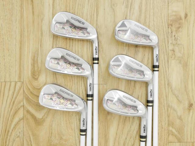 Iron set : Honma : **ของใหม่ ยังไม่แกะพลาสติก** ชุดเหล็ก Honma Beres AIZU (รุ่นล่าสุด ปี 2023) มีเหล็ก 6-11 (6 ชิ้น เทียบเท่า 5-Pw) ก้าน Honma ARMRQ MX Flex SR (2 ดาว)