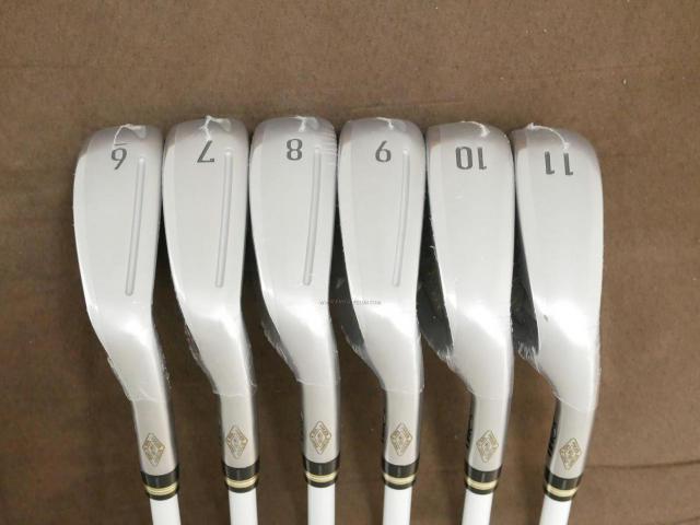 Iron set : Honma : **ของใหม่ ยังไม่แกะพลาสติก** ชุดเหล็ก Honma Beres AIZU (รุ่นล่าสุด ปี 2023) มีเหล็ก 6-11 (6 ชิ้น เทียบเท่า 5-Pw) ก้าน Honma ARMRQ MX Flex SR (2 ดาว)