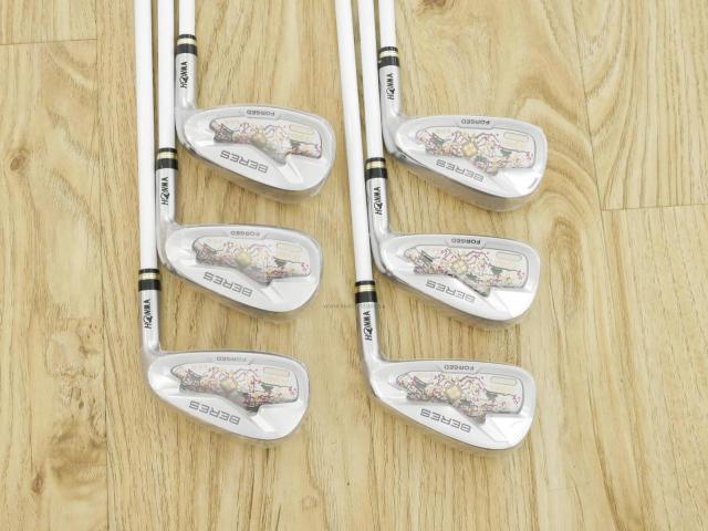 Iron set : Honma : **ของใหม่ ยังไม่แกะพลาสติก** ชุดเหล็ก Honma Beres AIZU (รุ่นล่าสุด ปี 2023) มีเหล็ก 6-11 (6 ชิ้น เทียบเท่า 5-Pw) ก้าน Honma ARMRQ MX Flex SR (2 ดาว)
