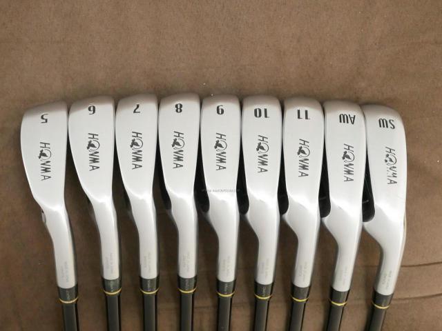 Iron set : Honma : ชุดเหล็ก Honma AMAZING Spec (หน้าเด้ง โกงองศาสุดๆ ไกลที่สุด) มีเหล็ก 5-11,Aw,Sw (9 ชิ้น ระยะเทียบเท่า 4-Pw,Aw,Sw) ก้านกราไฟต์ Flex R