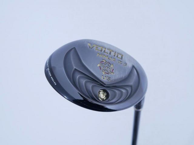 Fairway Wood : Katana : ไม้กระเทย Katana Voltio NINJA Alpha (ตัวท๊อป ปี 2019) Loft 24 ก้าน Fujikura Speeder 462 Evolution Flex SR