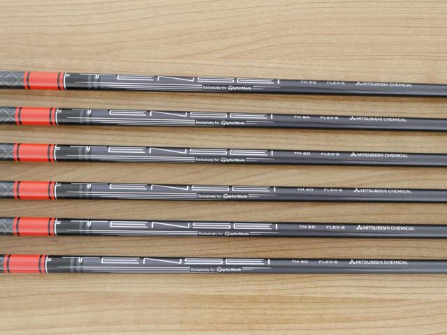 Iron set : Taylormade : ชุดเหล็ก Taylormade Stealth (ออกปี 2022 Japan Spec.) มีเหล็ก 6-Pw,Aw (6 ชิ้น) ก้านกราไฟต์ Mitsubishi Tensei TM60 Flex S