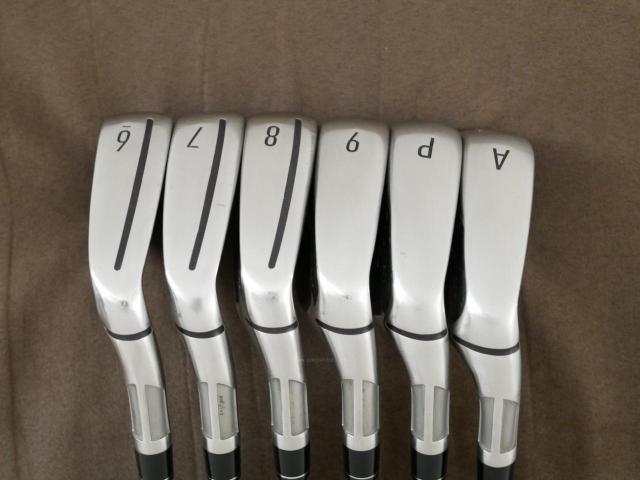 Iron set : Taylormade : ชุดเหล็ก Taylormade Stealth (ออกปี 2022 Japan Spec.) มีเหล็ก 6-Pw,Aw (6 ชิ้น) ก้านกราไฟต์ Mitsubishi Tensei TM60 Flex S