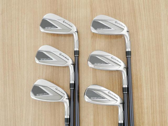 Iron set : Taylormade : ชุดเหล็ก Taylormade Stealth (ออกปี 2022 Japan Spec.) มีเหล็ก 6-Pw,Aw (6 ชิ้น) ก้านกราไฟต์ Mitsubishi Tensei TM60 Flex S