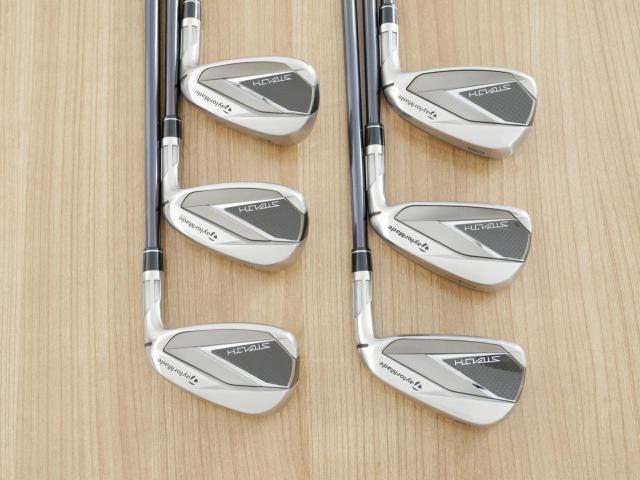 Iron set : Taylormade : ชุดเหล็ก Taylormade Stealth (ออกปี 2022 Japan Spec.) มีเหล็ก 6-Pw,Aw (6 ชิ้น) ก้านกราไฟต์ Mitsubishi Tensei TM60 Flex S