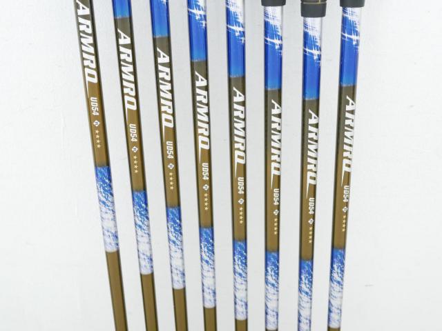Iron set : Honma : **ก้าน 4 ดาว มีตำหนิ** Honma Beres MG703 (หน้าเด้ง) มีเหล็ก 5-10,Aw,Sw (8 ชิ้น) ก้าน ARMRQ UD54 Flex R (4 ดาว)
