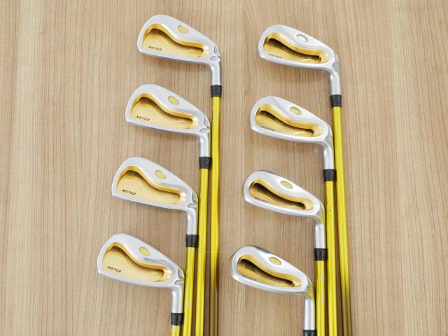 Iron set : Honma : **ก้าน 4 ดาว มีตำหนิ** Honma Beres MG703 (หน้าเด้ง) มีเหล็ก 5-10,Aw,Sw (8 ชิ้น) ก้าน ARMRQ UD54 Flex R (4 ดาว)