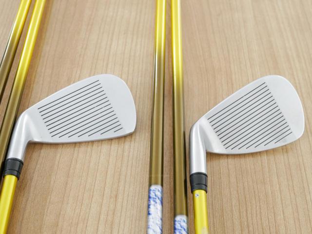 Iron set : Honma : **ก้าน 4 ดาว มีตำหนิ** Honma Beres MG703 (หน้าเด้ง) มีเหล็ก 5-10,Aw,Sw (8 ชิ้น) ก้าน ARMRQ UD54 Flex R (4 ดาว)