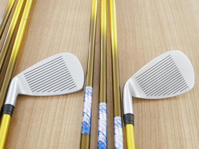 Iron set : Honma : **ก้าน 4 ดาว มีตำหนิ** Honma Beres MG703 (หน้าเด้ง) มีเหล็ก 5-10,Aw,Sw (8 ชิ้น) ก้าน ARMRQ UD54 Flex R (4 ดาว)