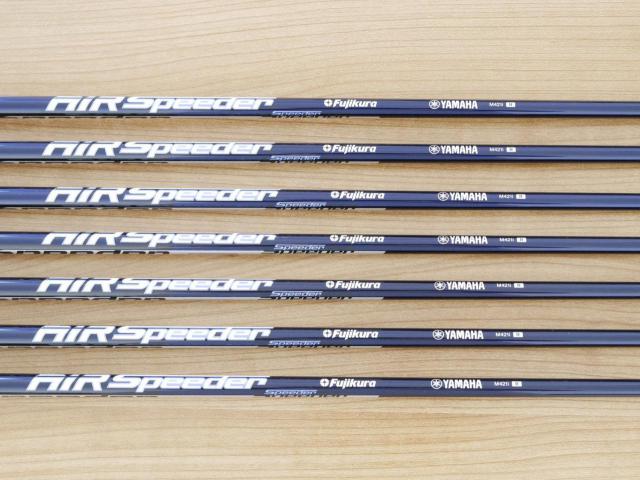 Iron set : Yamaha : ชุดเหล็ก Yamaha Inpres UD+2 (ออกปี 2021 ตีไกลที่สุด ไกลกว่าเหล็กทั่วไป 2 เบอร์ หน้าเด้ง COR 0.822) มีเหล็ก 7-Pw,Aw,As,Sw (7 ชิ้น) ก้านกราไฟต์ Fujikura Air Speeder M421i Flex R