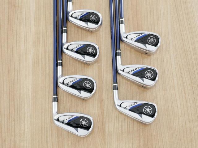 Iron set : Yamaha : ชุดเหล็ก Yamaha Inpres UD+2 (ออกปี 2021 ตีไกลที่สุด ไกลกว่าเหล็กทั่วไป 2 เบอร์ หน้าเด้ง COR 0.822) มีเหล็ก 7-Pw,Aw,As,Sw (7 ชิ้น) ก้านกราไฟต์ Fujikura Air Speeder M421i Flex R