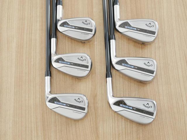 Iron set : Callaway : ชุดเหล็ก Callaway Paradym Ai Smoke (ออกปี 2024 ตีง่ายมาก ไกล Japan Spec.) มีเหล็ก 6-Pw,Aw (6 ชิ้น) ก้านกราไฟต์ Fujikura TENSEI 50 Flex R