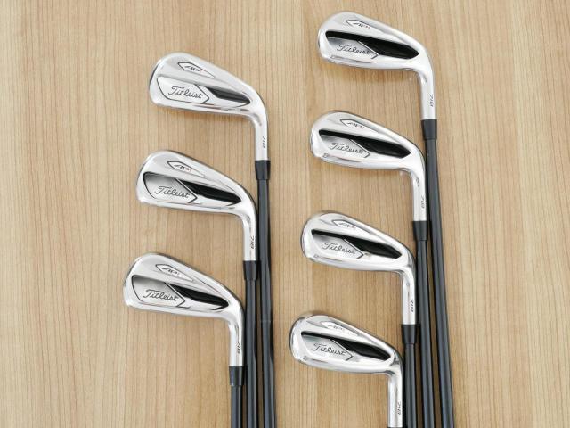 Iron set : Titleist : ชุดเหล็ก Titleist AP1 718 (ออกปี 2018) มีเหล็ก 5-Pw,48 (7 ชิ้น) ก้านกราไฟต์ Fujikura MCI 60 Flex R