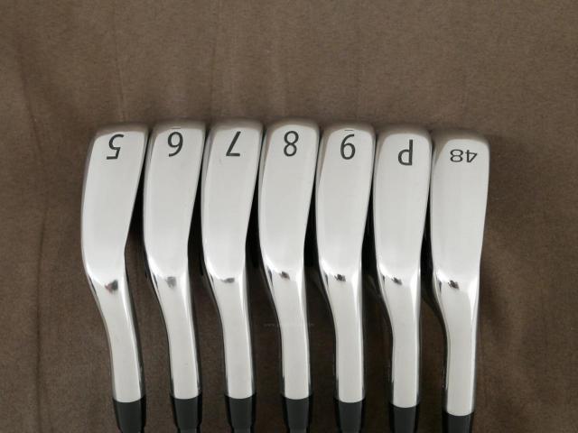Iron set : Titleist : ชุดเหล็ก Titleist AP1 718 (ออกปี 2018) มีเหล็ก 5-Pw,48 (7 ชิ้น) ก้านกราไฟต์ Fujikura MCI 60 Flex R
