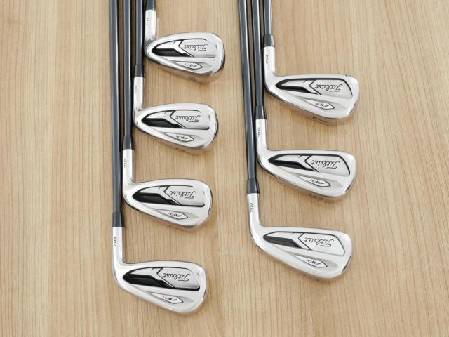 Iron set : Titleist : ชุดเหล็ก Titleist AP1 718 (ออกปี 2018) มีเหล็ก 5-Pw,48 (7 ชิ้น) ก้านกราไฟต์ Fujikura MCI 60 Flex R