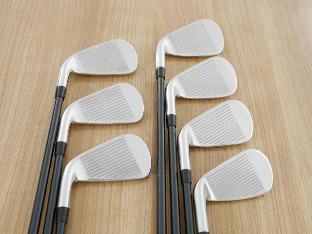 Iron set : Titleist : ชุดเหล็ก Titleist AP1 718 (ออกปี 2018) มีเหล็ก 5-Pw,48 (7 ชิ้น) ก้านกราไฟต์ Fujikura MCI 60 Flex R