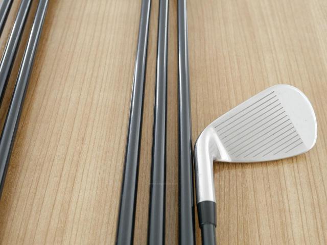 Iron set : Titleist : ชุดเหล็ก Titleist AP1 718 (ออกปี 2018) มีเหล็ก 5-Pw,48 (7 ชิ้น) ก้านกราไฟต์ Fujikura MCI 60 Flex R