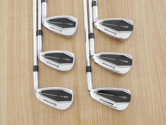 Iron set : Taylormade : ชุดเหล็ก Taylormade Qi (รุ่นล่าสุด ออกปี 2024 Japan Spec.) มีเหล็ก 6-Pw,Aw (6 ชิ้น) ก้านเหล็ก NS Pro 910GH Flex S
