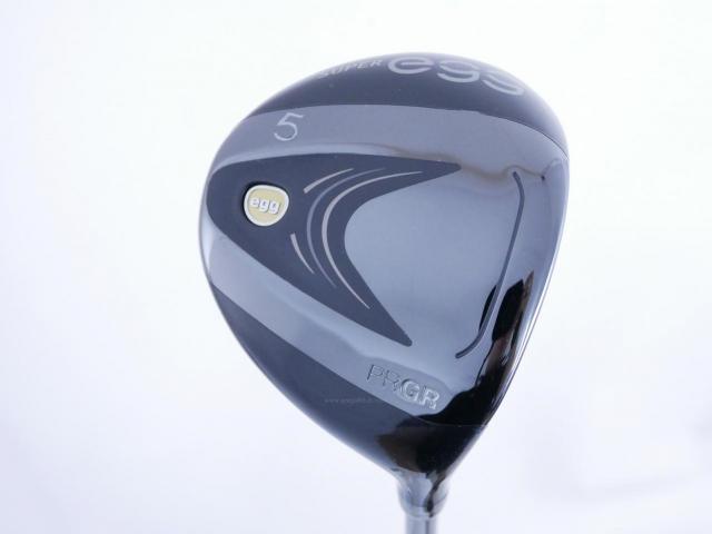 Fairway Wood : PRGR : หัวไม้ 5 PRGR Super Egg (รุ่นปี 2023 หน้าเด้งเกินกฏ COR 0.84 หายากมาก) Loft 19 ก้าน M-37 Flex R