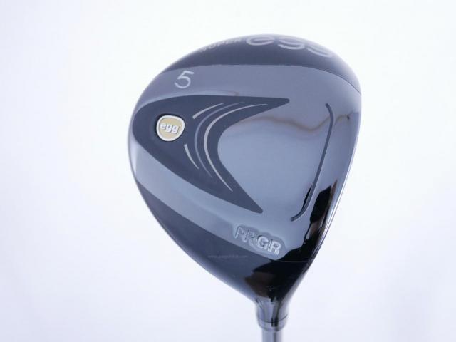 Fairway Wood : PRGR : หัวไม้ 5 PRGR Super Egg (รุ่นปี 2023 หน้าเด้งเกินกฏ COR 0.84 หายากมาก) Loft 19 ก้าน M-37 Flex R