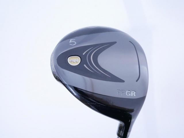 Fairway Wood : PRGR : หัวไม้ 5 PRGR Super Egg (รุ่นปี 2023 หน้าเด้งเกินกฏ COR 0.84 หายากมาก) Loft 19 ก้าน M-37 Flex R