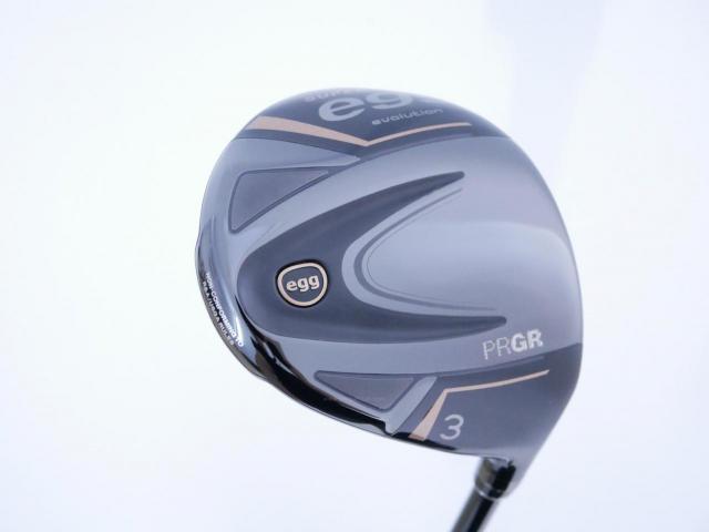 Fairway Wood : PRGR : หัวไม้ 3 PRGR Super EGG Evolution (รุ่นล่าสุด ออกปี 2024 หน้าเด้งเกินกฏ ตีไกลมาก) Loft 16 Flex SR (M-40)