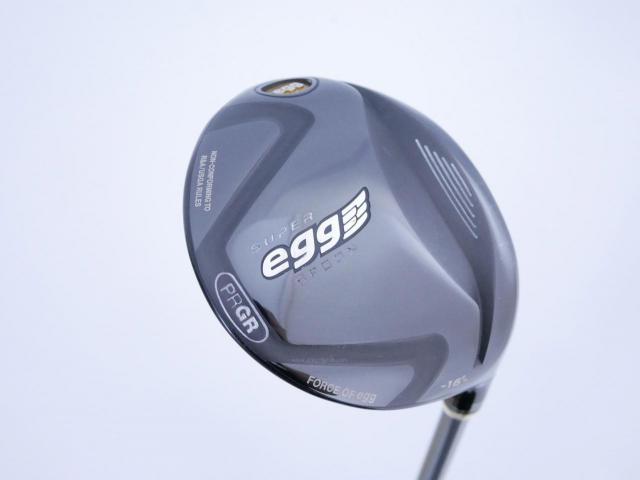 Fairway Wood : PRGR : หัวไม้ 3 PRGR Super Egg (หน้าเด้งเกินกฏ COR 0.84 ปี 2017 หายากมาก) Loft 16 Flex SR (M-40)