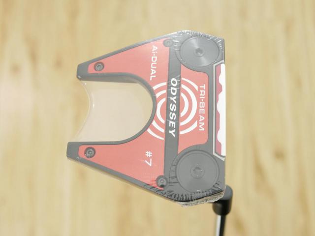 Putter : All : **ของใหม่ ยังไม่แกะพลาสติก** พัตเตอร์ Odyssey Ai-DUAL TRI-BEAM #7 (รุ่นล่าสุด ออกปี 2026) ยาว 34 นิ้ว