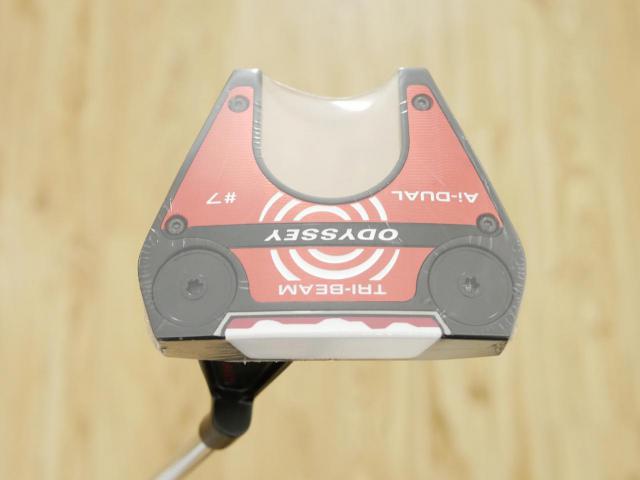 Putter : All : **ของใหม่ ยังไม่แกะพลาสติก** พัตเตอร์ Odyssey Ai-DUAL TRI-BEAM #7 (รุ่นล่าสุด ออกปี 2026) ยาว 34 นิ้ว