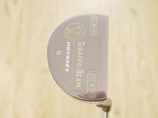 Putter : All : **ของใหม่ ยังไม่แกะพลาสติก** พัตเตอร์ Odyssey GIRAFFE-BEAM 6 (ออกปี 2024) ก้าน Stroke LAB SL 90 ยาว 33 นิ้ว