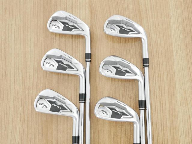 Iron set : Callaway : ชุดเหล็ก Callaway APEX Forged (ปี 2020) มีเหล็ก 5-Pw (6 ชิ้น) ก้านเหล็ก NS Pro MODUS 105 Flex S