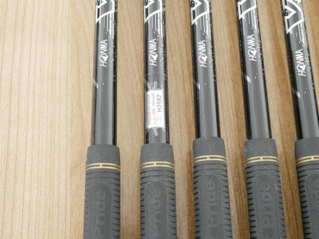 Iron set : Honma : **ก้าน 3 ดาว** ชุดเหล็ก Honma Beres NX (รุ่นปี 2023) มีเหล็ก 7-11,Aw (6 ชิ้น) ก้านกราไฟต์ Honma Vizard IB-WF 85 Flex S (3 ดาว)