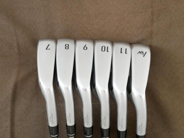 Iron set : Honma : **ก้าน 3 ดาว** ชุดเหล็ก Honma Beres NX (รุ่นปี 2023) มีเหล็ก 7-11,Aw (6 ชิ้น) ก้านกราไฟต์ Honma Vizard IB-WF 85 Flex S (3 ดาว)