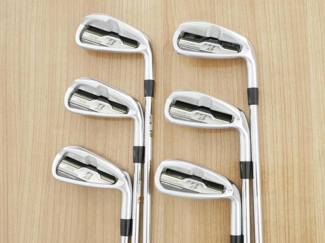 Iron set : Bridgestone : ชุดเหล็ก Bridgestone JGR Hybrid Forged (ตีไกลกว่าตัวอื่น 2 เบอร์) มีเหล็ก 6-P1,P2 (6 ชิ้น) ก้านเหล็ก NS Pro ZELOS 8 Flex R