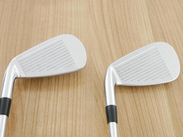 Iron set : Bridgestone : ชุดเหล็ก Bridgestone JGR Hybrid Forged (ตีไกลกว่าตัวอื่น 2 เบอร์) มีเหล็ก 6-P1,P2 (6 ชิ้น) ก้านเหล็ก NS Pro ZELOS 8 Flex R