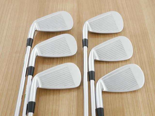 Iron set : Bridgestone : ชุดเหล็ก Bridgestone JGR Hybrid Forged (ตีไกลกว่าตัวอื่น 2 เบอร์) มีเหล็ก 6-P1,P2 (6 ชิ้น) ก้านเหล็ก NS Pro ZELOS 8 Flex R