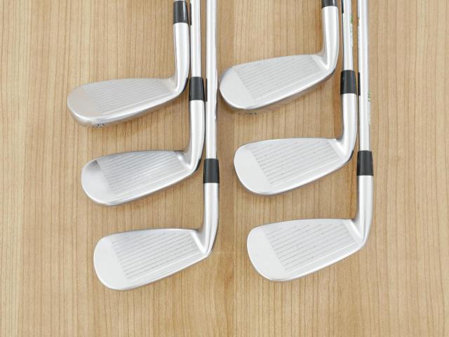 Iron set : Bridgestone : ชุดเหล็ก Bridgestone JGR Hybrid Forged (ตีไกลกว่าตัวอื่น 2 เบอร์) มีเหล็ก 6-P1,P2 (6 ชิ้น) ก้านเหล็ก NS Pro ZELOS 8 Flex R