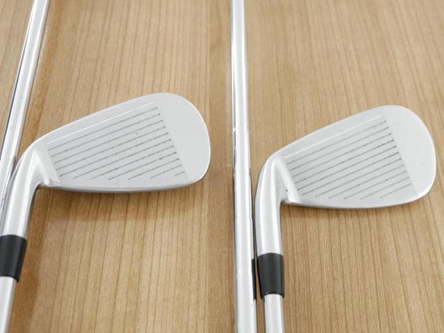 Iron set : Bridgestone : ชุดเหล็ก Bridgestone JGR Hybrid Forged (ตีไกลกว่าตัวอื่น 2 เบอร์) มีเหล็ก 6-P1,P2 (6 ชิ้น) ก้านเหล็ก NS Pro ZELOS 8 Flex R
