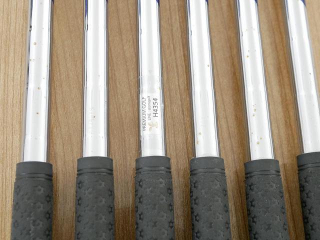 Iron set : Bridgestone : ชุดเหล็ก Bridgestone JGR Hybrid Forged (ตีไกลกว่าตัวอื่น 2 เบอร์) มีเหล็ก 6-P1,P2 (6 ชิ้น) ก้านเหล็ก NS Pro ZELOS 8 Flex R