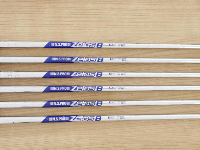 Iron set : Bridgestone : ชุดเหล็ก Bridgestone JGR Hybrid Forged (ตีไกลกว่าตัวอื่น 2 เบอร์) มีเหล็ก 6-P1,P2 (6 ชิ้น) ก้านเหล็ก NS Pro ZELOS 8 Flex R
