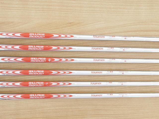 Iron set : Bridgestone : ชุดเหล็ก Bridgestone Tour B X-CBP Forged (ออกปี 2018) มีเหล็ก 5-PW (6 ชิ้น) ก้านเหล็ก NS Pro Modus 105 Flex S